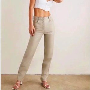 Wilfred Melina Straight Leg High Waisted Vegan Leather Pants from Aritzia